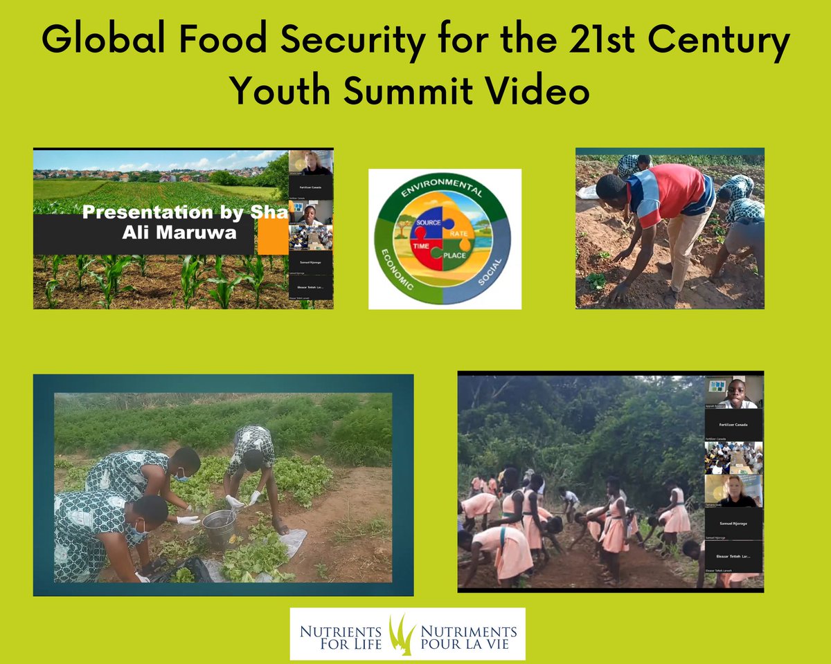 N4LCanada's tweet photo. Missed the Youth Summit on Global Food Security? ๐จโ๐พ๐พ Check out the video of the summit and have students review a case study exploring #4rsolution, #sustainableagriculture. https://t.co/9OjR6aDXgh https://t.co/CcAjr4NJ0v