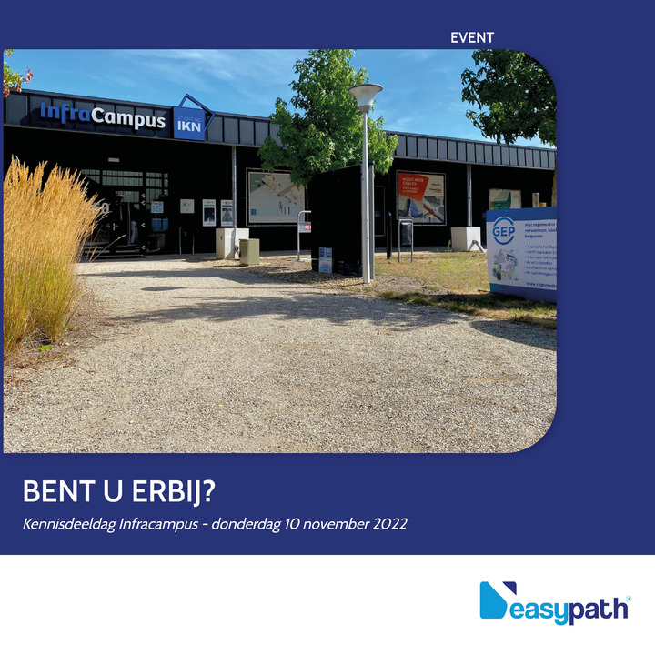 Easypathbv's tweet photo. ❗𝗟𝗔𝗔𝗧𝗦𝗧𝗘 𝗞𝗔𝗡𝗦❗
Aanstaande donderdag vindt de laatste #Kennisdeeldag plaats in de #InfraCampus over 'waarborging #circulariteit in de praktijk'. ♻️ Robby van den Broek van Roelofs Groep verzorgt een lezing. 🙌

Deze Kennisdeeldag bijwonen? ▶️ https://t.co/NkCKIVAfhz https://t.co/tjpcGhCgir