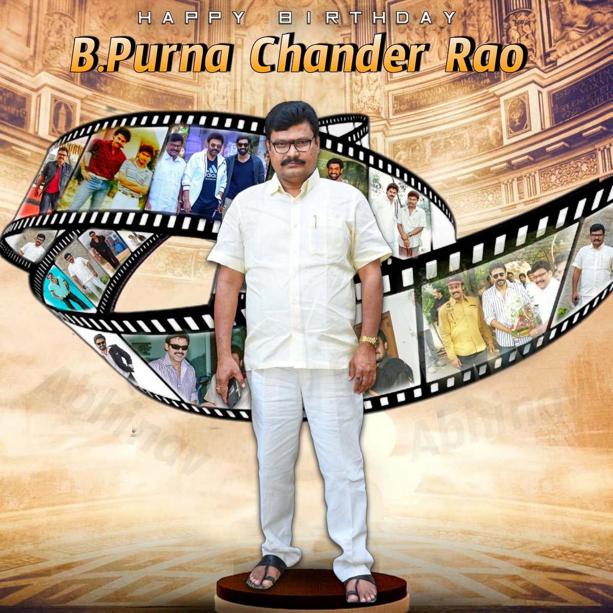 TaguriR's tweet photo. Here's the CDP to Celebrate Our All India @VenkyMama @RanaDaggubati 's Fans President @BPurnaChander garu

Happy Birthday @BPurnaChander garu 💐💐

#HBDPurnaChanderRao
#HBDPurnaAnna https://t.co/ZF2RPi9H5z https://t.co/jsMqsD8P4h