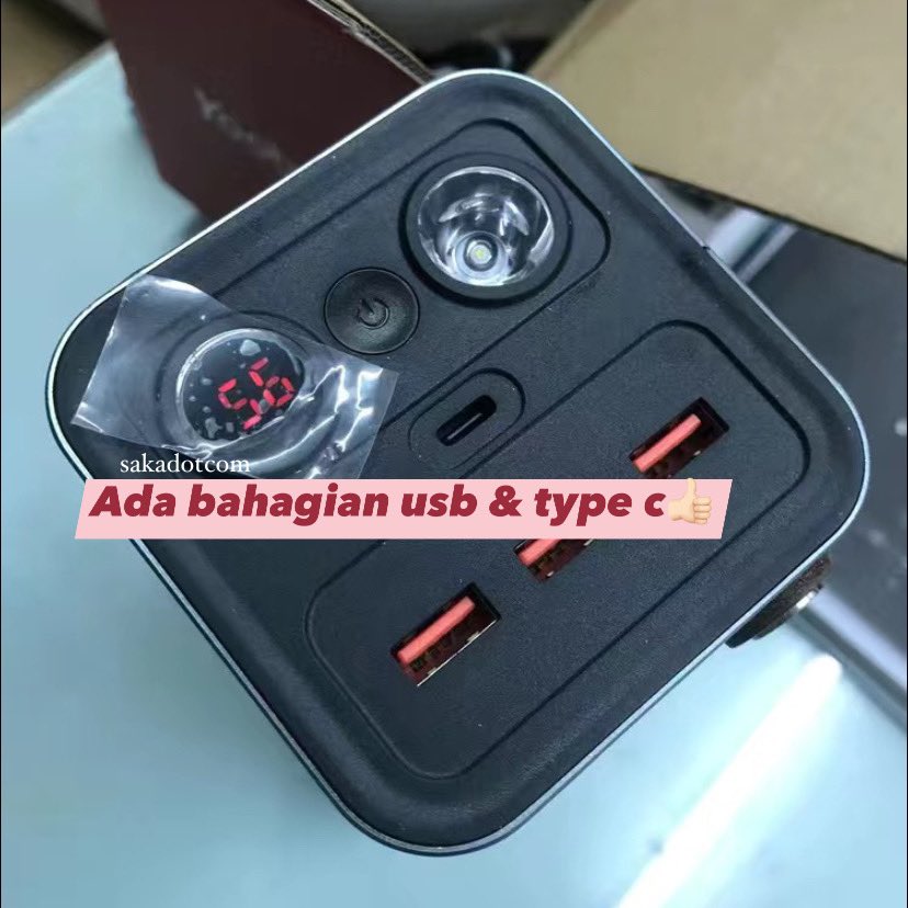 mekmeracun's tweet photo. Boleh bawa travel, camping atau guna di kawasan yg takde power supply. Kapasiti kuasa besar, boleh tahan lama. 

Sangatlah function utk waktu kecemasan.. kalau tetiba rumah blackout, ni la penyelamat.

Sini murah &amp; siap warranty: https://t.co/Shh9vAGJtf https://t.co/y6CN4NgPzB