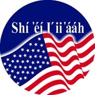 CocoRecorder's tweet photo. Our Navajo Nation voters proudly wear our Dine language I Voted stickers today. https://t.co/WBh8g96ptW