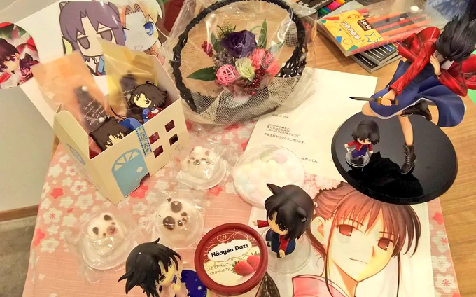 2017年は残念ながら欠番ですが、ちゃんとufotableカフェさんでお祝いしたよ!(3枚目)私が勝手に 