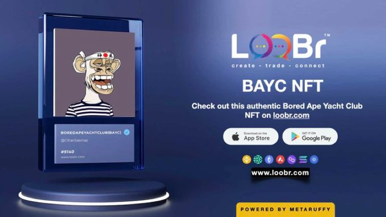 WOAH! Have you seen @loobr_com? You can buy/sell #NFTs on 6 different chains!! 😱Plus there's social media, a scoring system for your NFTs (that transfers w/ purchase), &amp; you can even mint up to 100 NFTs at once!

They have changed the #NFTMarketplace game, guys. Go look around💪