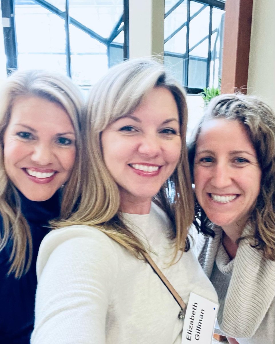 After beginning my search for writer friends in 2016, attending #AWCNov2022 with these ladies at my side was an absolute dream. ❤️

@SarahJBerke 
<a href="/JenniferJabaley/">Jennifer Jabaley</a> 

See IG post for more! instagram.com/elizabethgillm…

#AmWriting #AmQuerying #writerscommunity #Writer