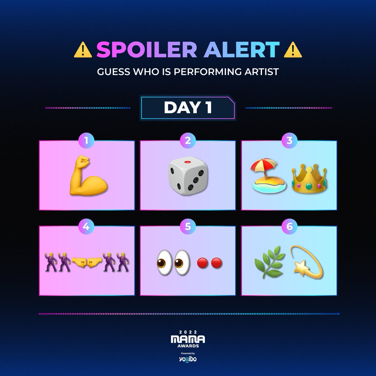 npomvtt's tweet image. Modo detetive! Mnet liberal spoilers de quais artistas vão performar em cada dia da premiação. Já tem seus palpites?
