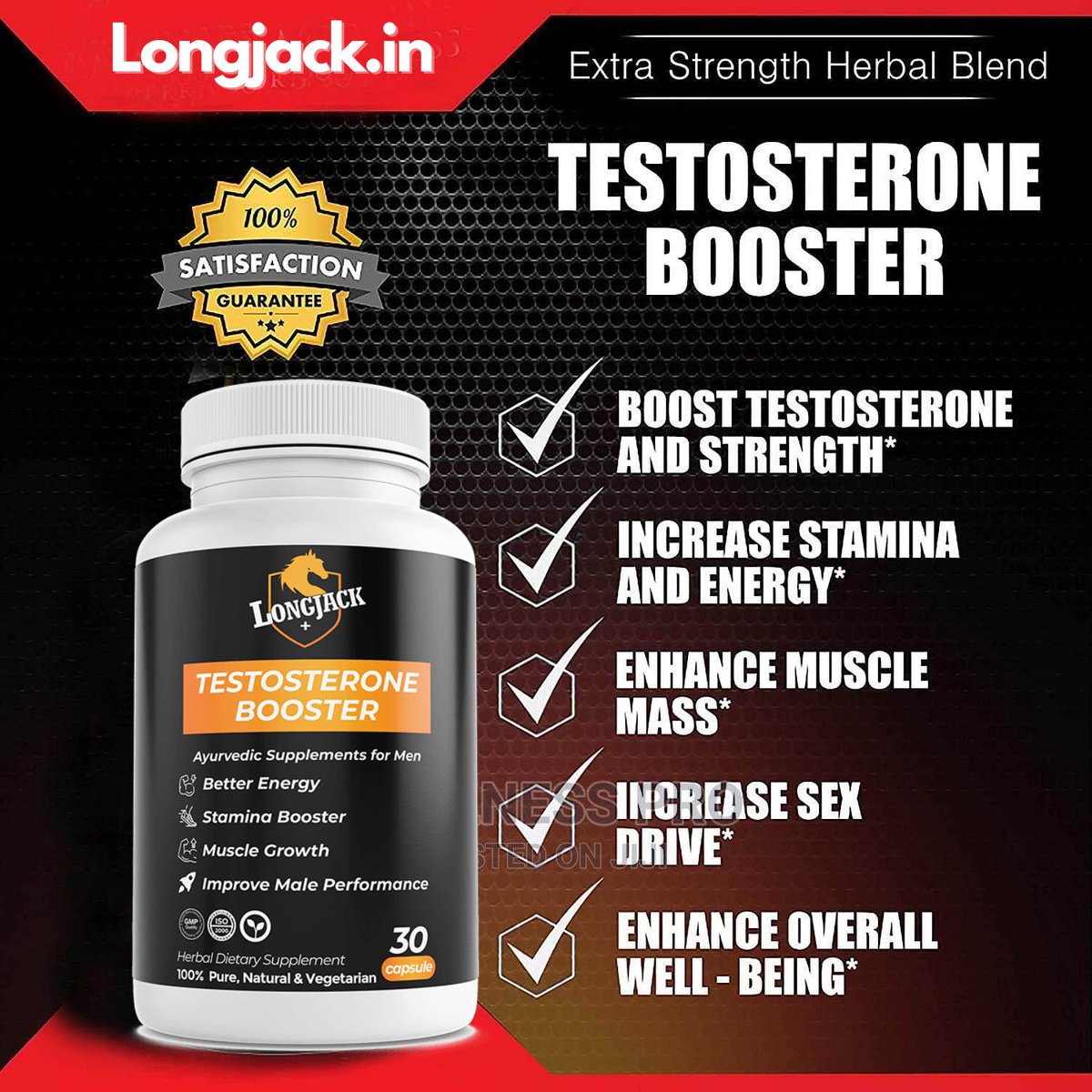 longjackcapsule's tweet image. 👌5 Reasons You Should Prefer Testosterone Booster
👉 longjack.in
    #stamina #musclegrowth #testosteronelevel #sexdrive