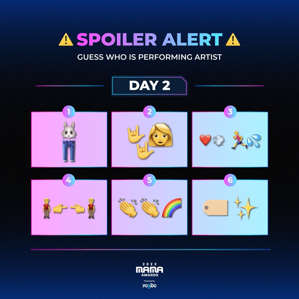 npomvtt's tweet image. Modo detetive! Mnet liberal spoilers de quais artistas vão performar em cada dia da premiação. Já tem seus palpites?