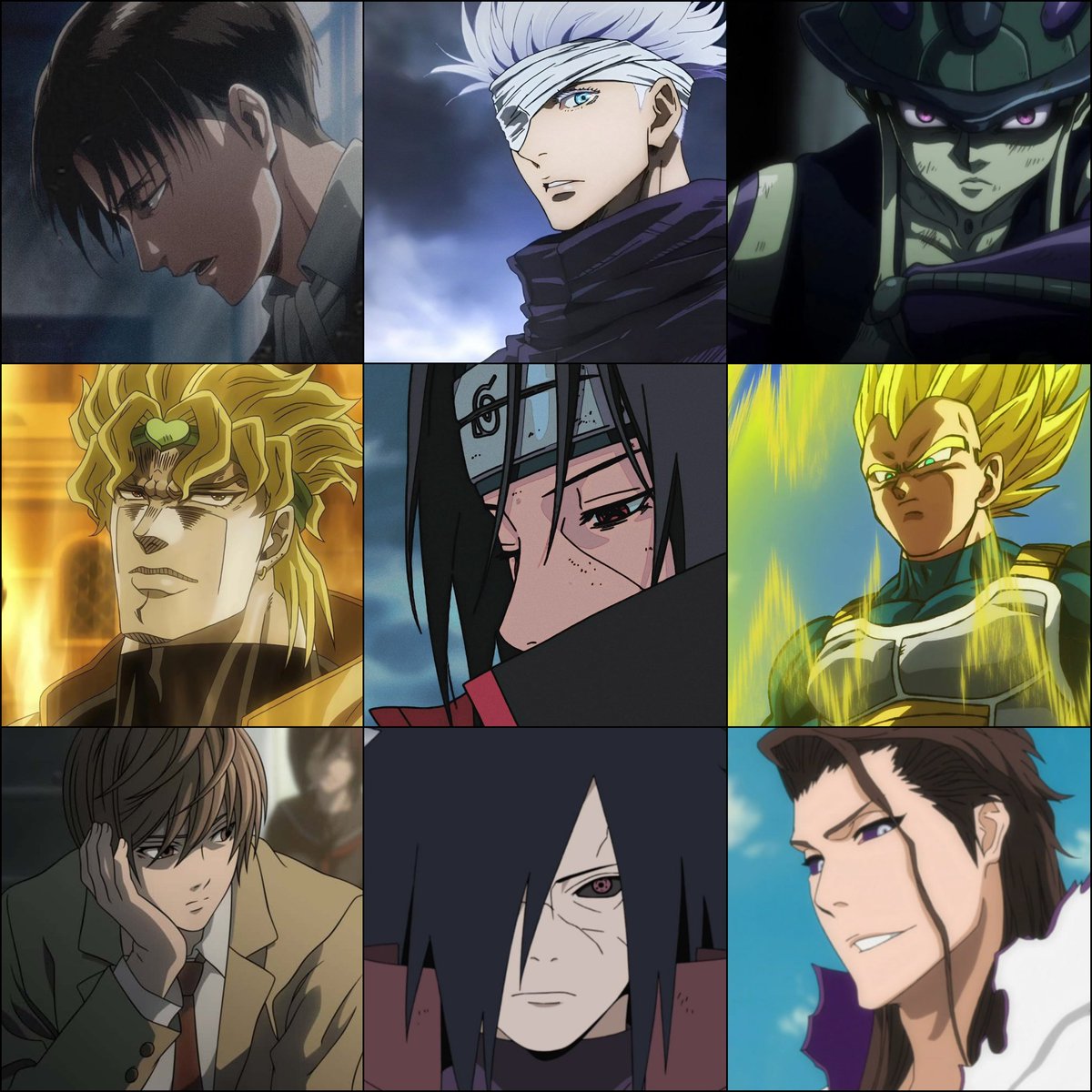 The 'I'm so overpowered only the plot can beat me' anime squad