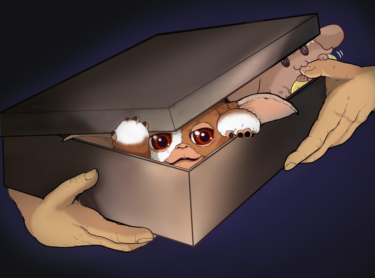 box in container :3 holding simple background 1other brown eyes  illustration images