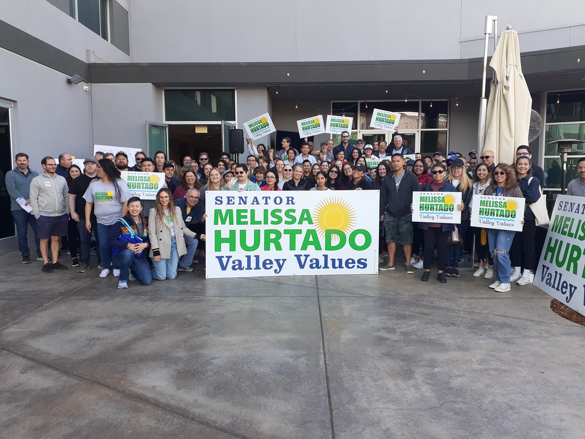 MHurtadoCA's tweet photo. #ValleyValues are on the ballot this #ElectionDay The #GOTV team &amp; I are out in the #CentralValley talking w. voters about my leadership fighting for #Water, #WorkingFamilies, #PublicSafety in #SD16. Find your polling location https://t.co/HPbGlaFTGj https://t.co/dSmrbxX564