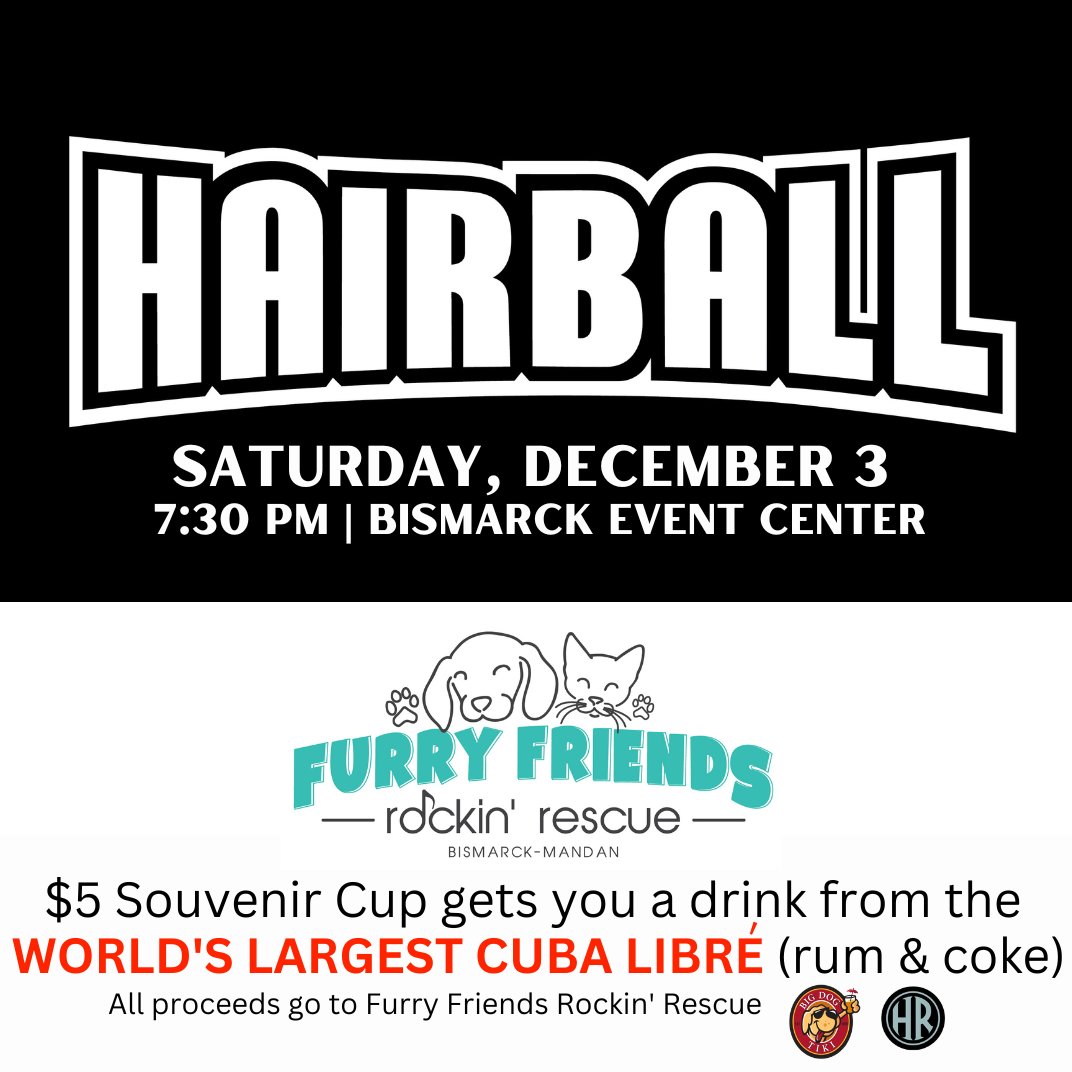 Are You Ready to Rock @ Hairball?
Doors: 6:00 pm
Show: 7:00 pm
$27 Tickets