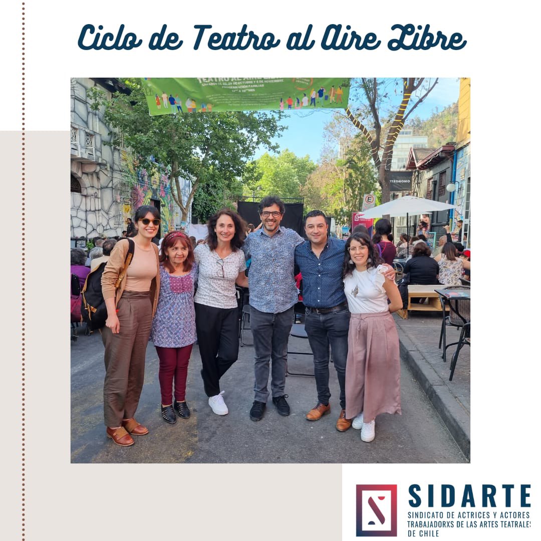 sidarte_chile's tweet photo. Agradecemos la participación de las autoridades que hicieron posible el Ciclo de Teatro al Aire Libre. Seremi Culturas Meteopolitana, a la Municipalidad de Recoleta por todo el apoyo brindado y a la Junta de Vecinos 35.
@culturas_rm
@culturarecoleta
#teatro #cultural #sidarte https://t.co/Kro3rjfxtk