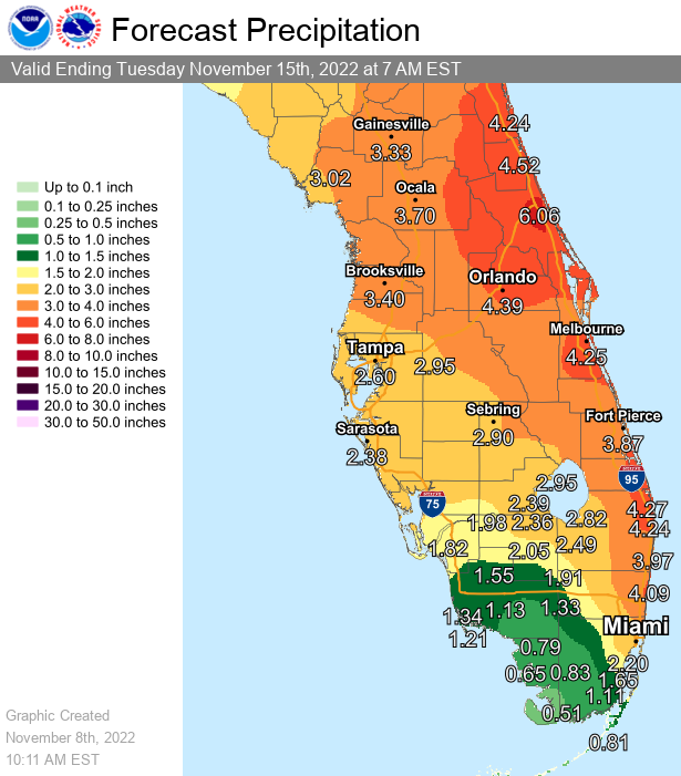 NWSTampaBay's tweet photo. 🌀Nicole has now transitioned to a Tropical Storm.  The wind field remains very large and tropical storm force winds could begin entering our area as early as Wednesday morning.🌀 #flwx https://t.co/FwywjeGWxS