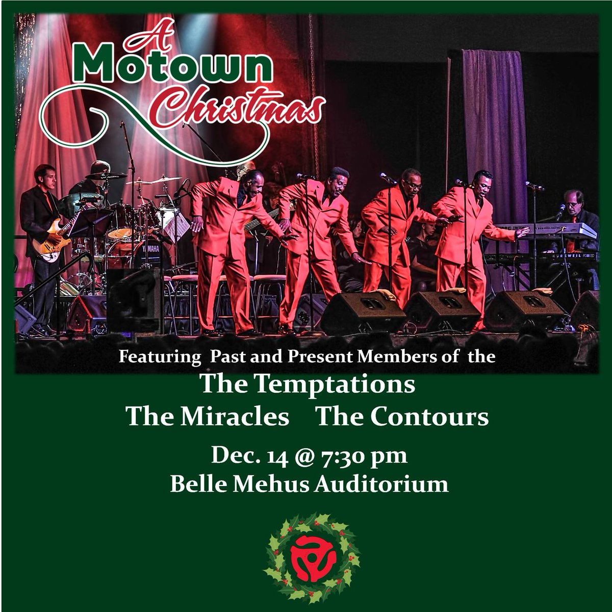 A Motown Christmas will be at the Belle to brighten your holiday season🎄!

Check it out: bit.ly/3yJZegQ