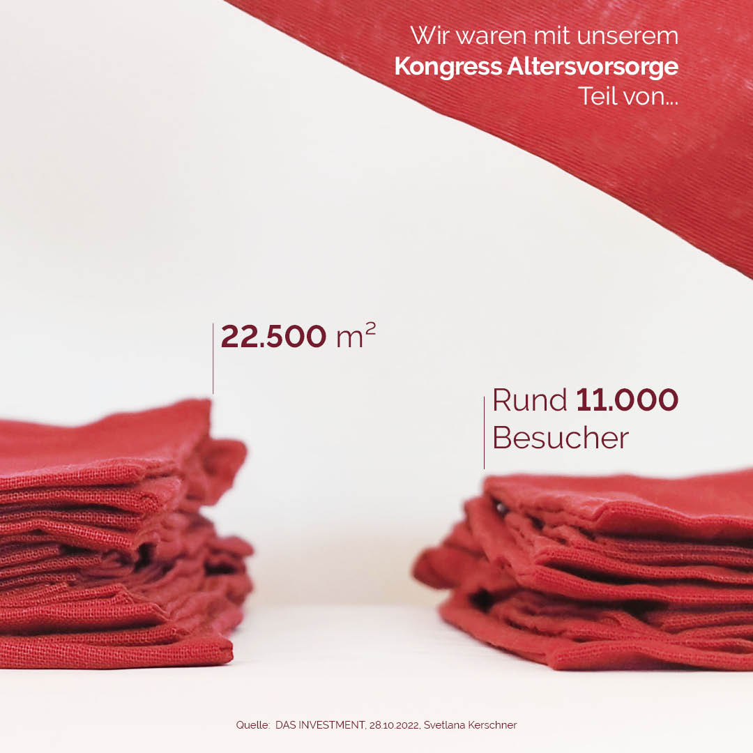 Wow, 11.000 Besucher auf der DKM 2022!

Die #DKM2022 ist vorbei. Wir haben Ihnen zum Abschluss noch interessante Fakten über die diesjährige Messe zusammengetragen.

Wer konnte eine der IVFP-Taschen mit unserer Botschaft ergattern?