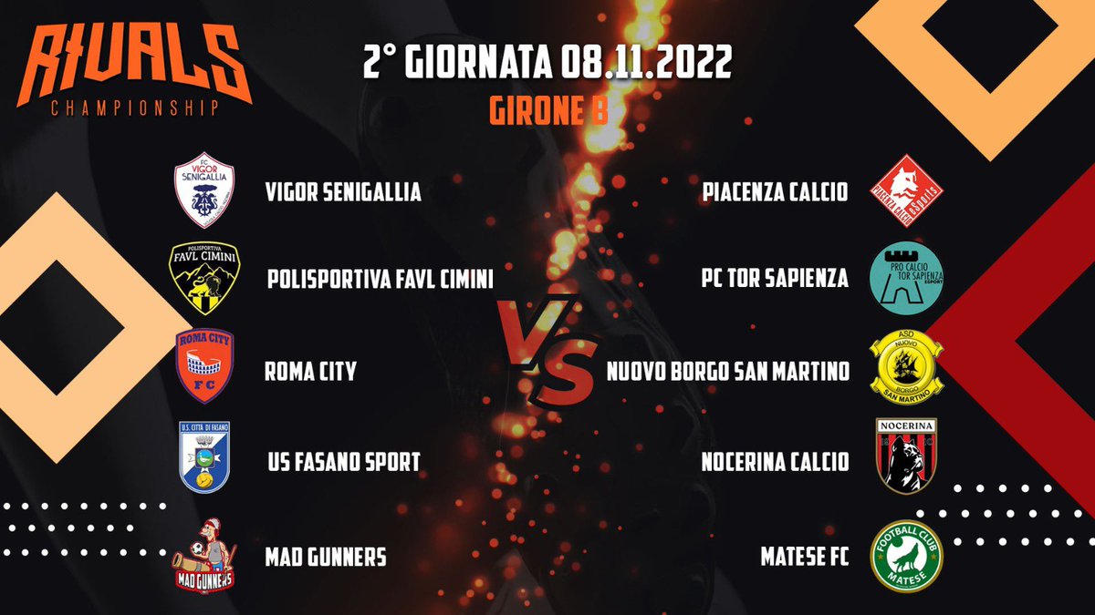 Stasera la seconda giornata della Rivals Championship

Alle ore 23.00 i match. Alle ore 23.15 il posticipo in diretta su Twitch.tv/us_acli_esport 

#rivalschampionshipusacli 

<a href="/proclubtv/">proclubtv</a> <a href="/RTAllProClub/">RETWEET ALL PROCLUB</a> <a href="/pctransfermarkt/">🇮🇹 PRO CLUBS TRANSFERMARKT🔍</a> <a href="/ItaliaProClubs/">ItaliaProClubs</a>  <a href="/Tutto_ProClub/">Tutto ProClub</a> <a href="/NewsProclub/">News Proclub</a>