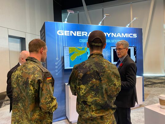 GDMS_C's tweet photo. The doors are now open at #IDLS2022. Drop by booth 11 to learn how our Tactical Data Link capabilities & expertise automate + enable agile multi-domain integration from HQ to the tactical edge—resulting in significant SWaP savings. https://t.co/UrrT4w3pNB #GDatIDLS #GDMSCevents https://t.co/w8ncEio17y
