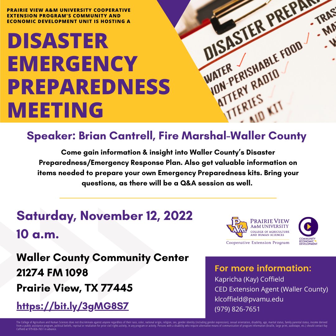 PVAMU CAHS tweet media