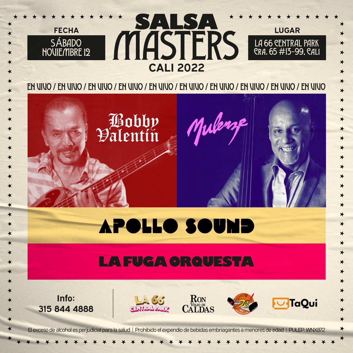 JuniorAdilson1's tweet photo. Oiga, en el Instagram de @SalsasinMiseria estamos rifando boletas para el concierto #SalsaMasters de este sábado.
¡Jala pa' allá, rumberit@!😱🙌🏾 https://t.co/KQKEnpK1cW