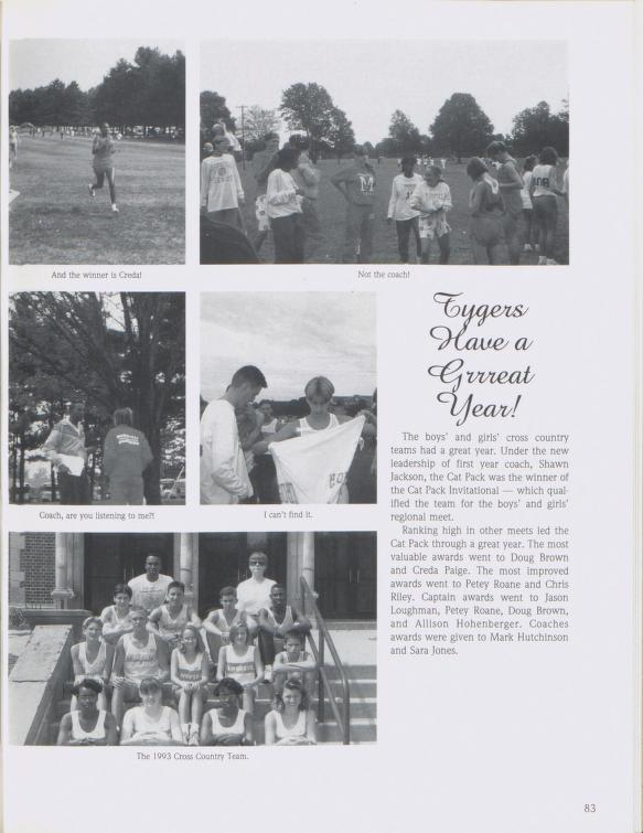 The grrreat 1994 Manhigan is now available online, featuring an actual tiger cub (bonus points if you find it!) 
Find it (and all our grrreat yearboooks!) here: shermanroom.omeka.net
