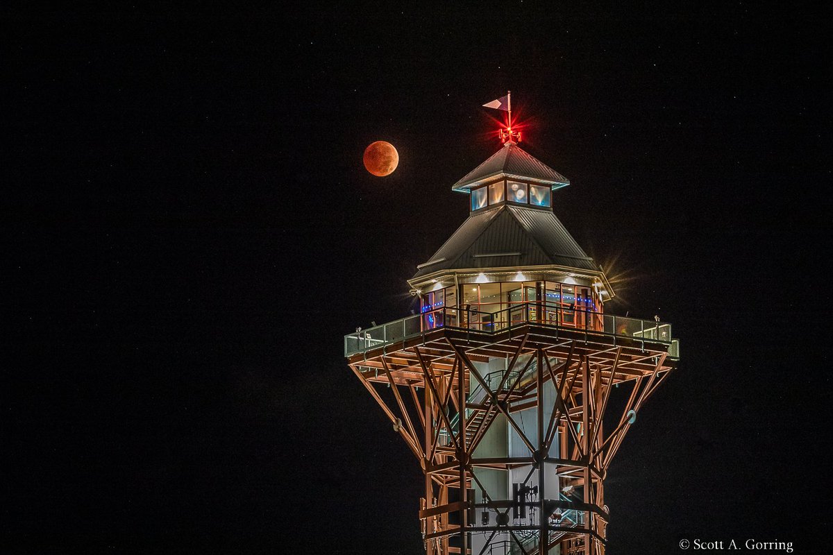 "Beaver" Blood Moon Eclipse 2022 in Erie,Pa.