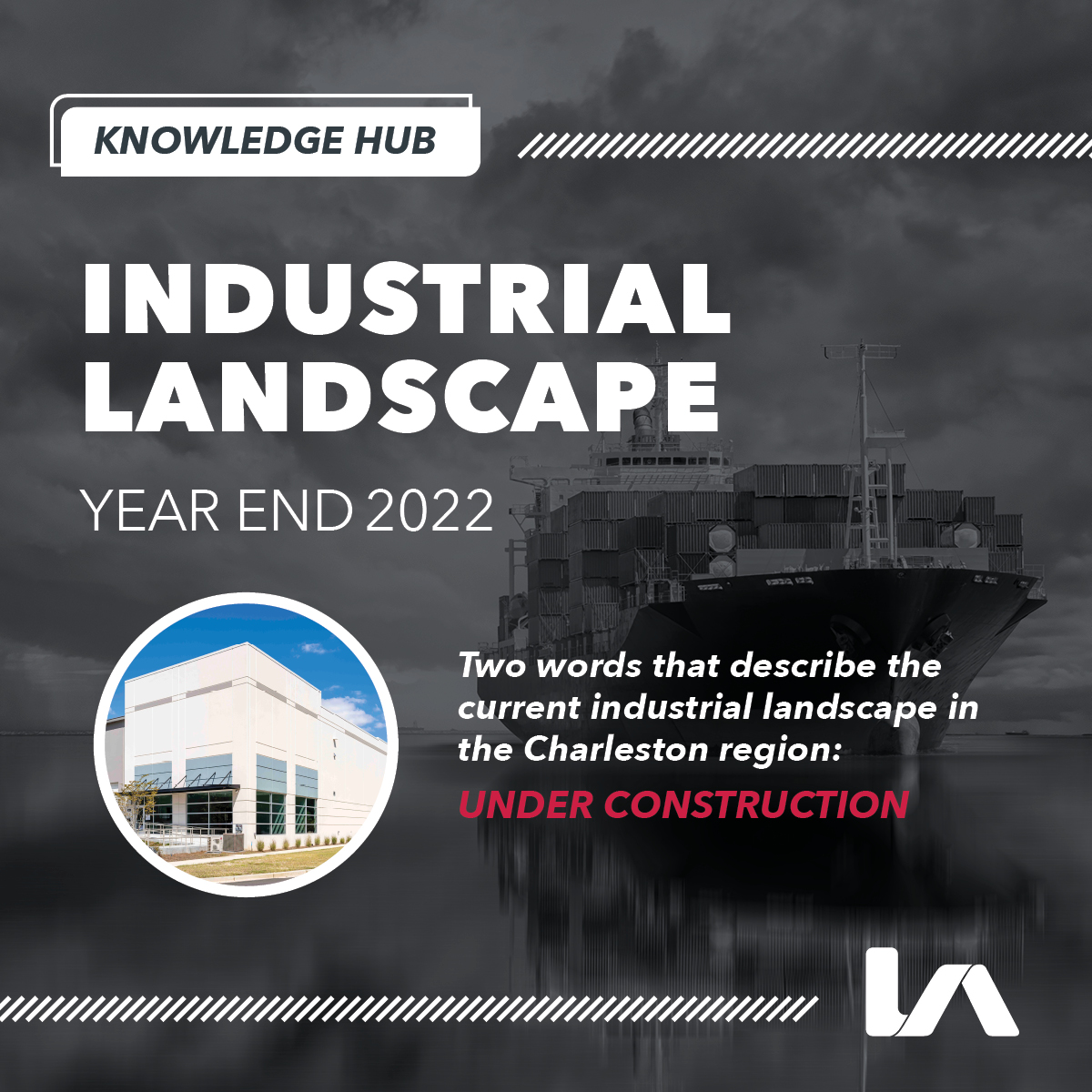 LeeCharleston's tweet photo. What's happening in the Charleston industrial market? 

Short, but impactful answer: 12 million sq. ft under construction. 

Explore the landscape here: https://t.co/8r8FkrVy9V https://t.co/YAyvNQZOHR