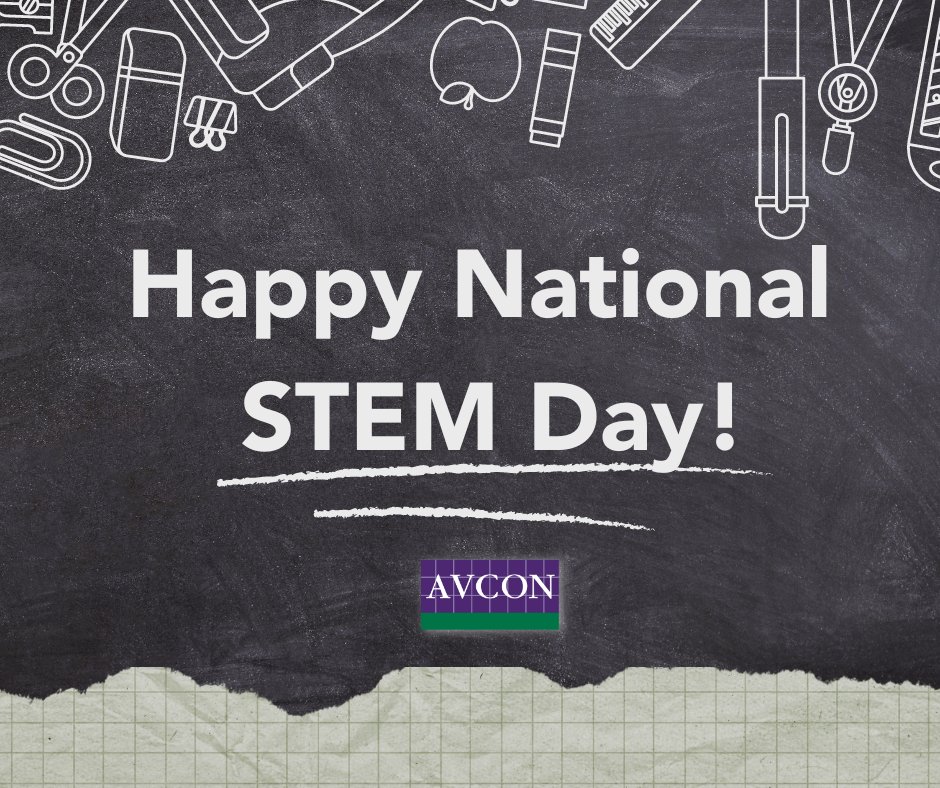 AVCONINC's tweet photo. Science, Technology, Engineering, &amp; Mathematics help encourage students to Transform Today’s Ideas into Tomorrow’s Reality. Today we celebrate fostering creativity, problem-solving &amp; critical analysis in the bright young minds of our future engineers! #STEMDay #Engineering https://t.co/H8AojGMAZn