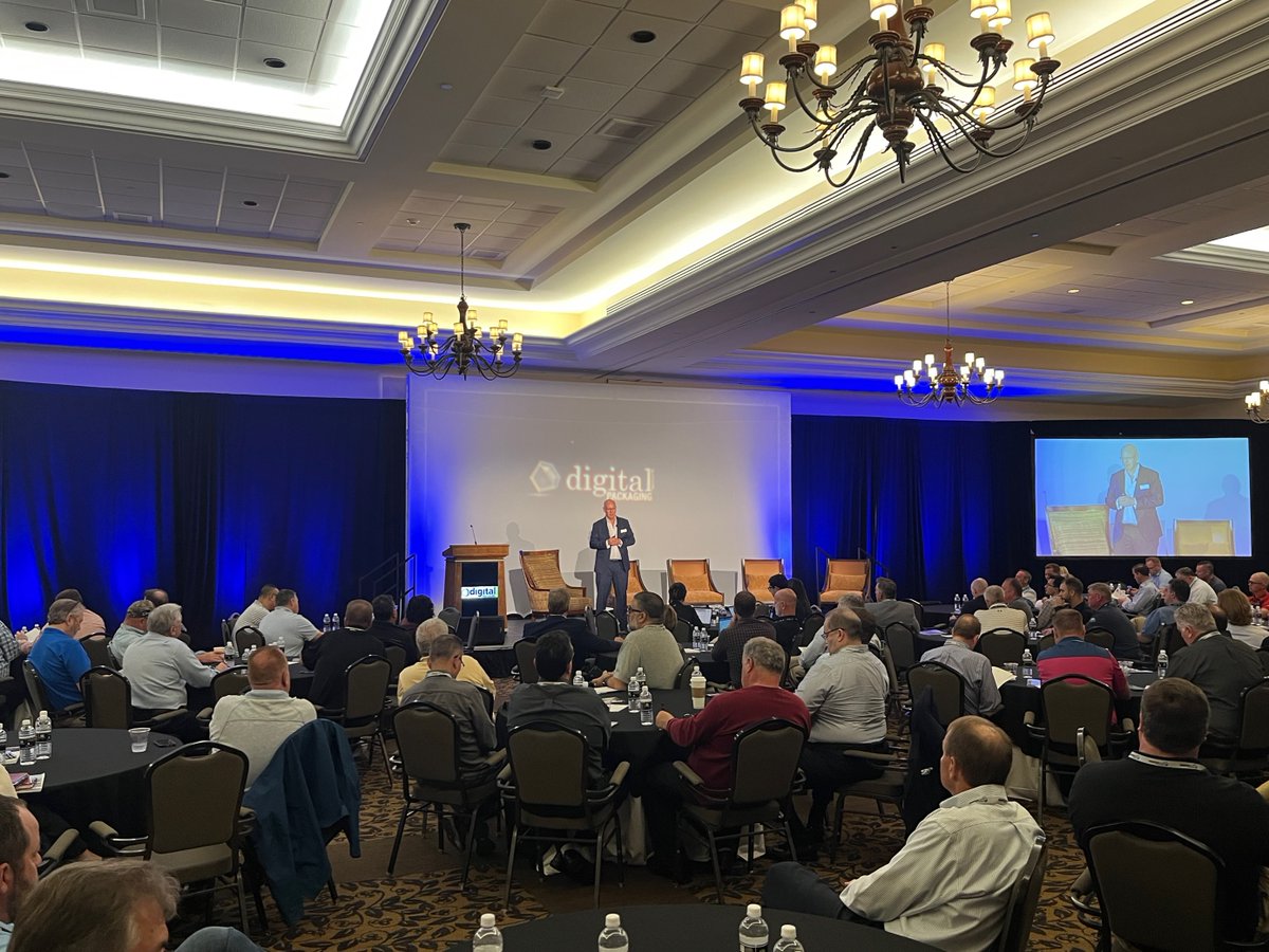 weareinfigo's tweet image. We had an amazing first day and kick-off to The #DigitalPackagingSummit 2022. We are delighted to be back in The Sunshine State, networking with like-minded print professionals 🤝
