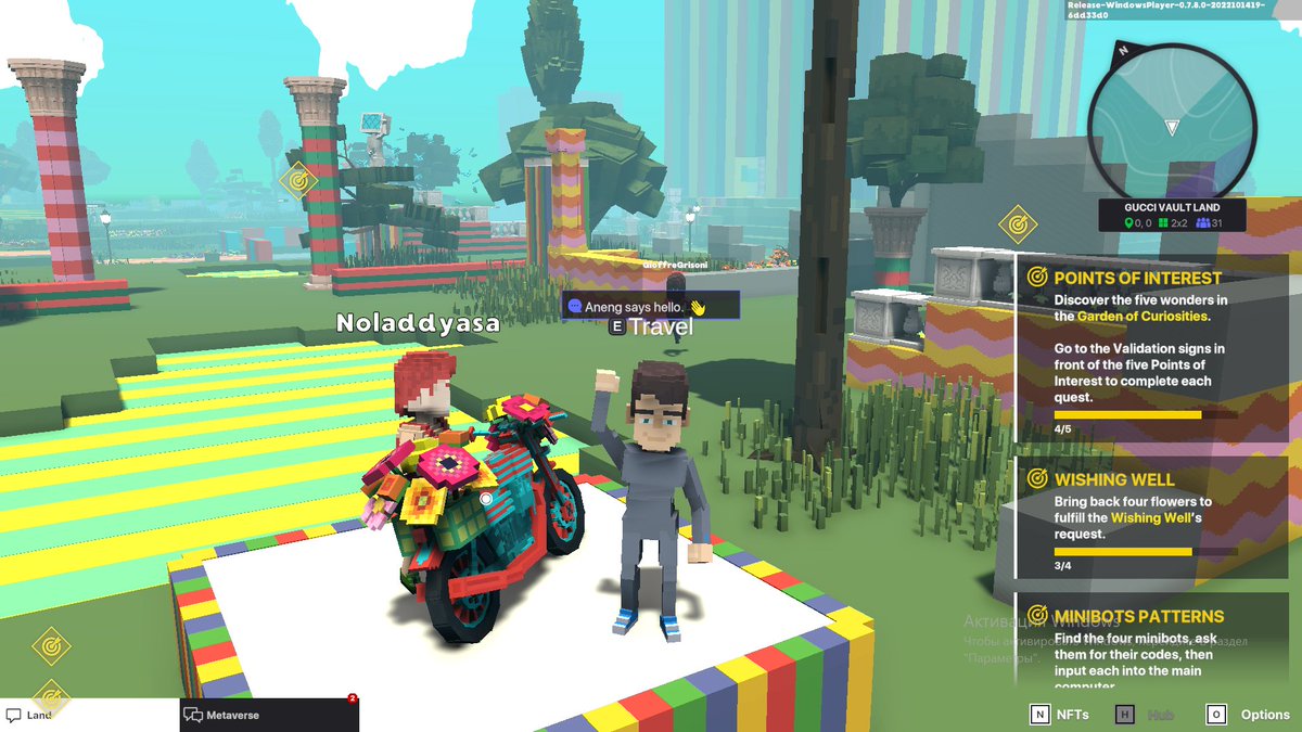 babywalker111's tweet photo. @TheSandboxGame 🍓 #GucciVault in  #TheSandbox https://t.co/kP7JwfU9Tm