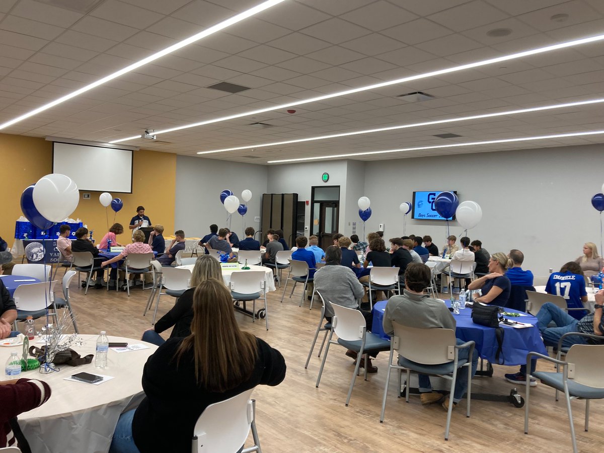 BoysGates's tweet photo. End of the season banquet for the JV and Varsity soccer teams! GO SPARTANS!
Congratulations to Seba, Gio, and Owen who were selected to the All-County teams! The Varsity team was also recognized for winning the Sportsmanship Award this season! https://t.co/BIgizG3gWi