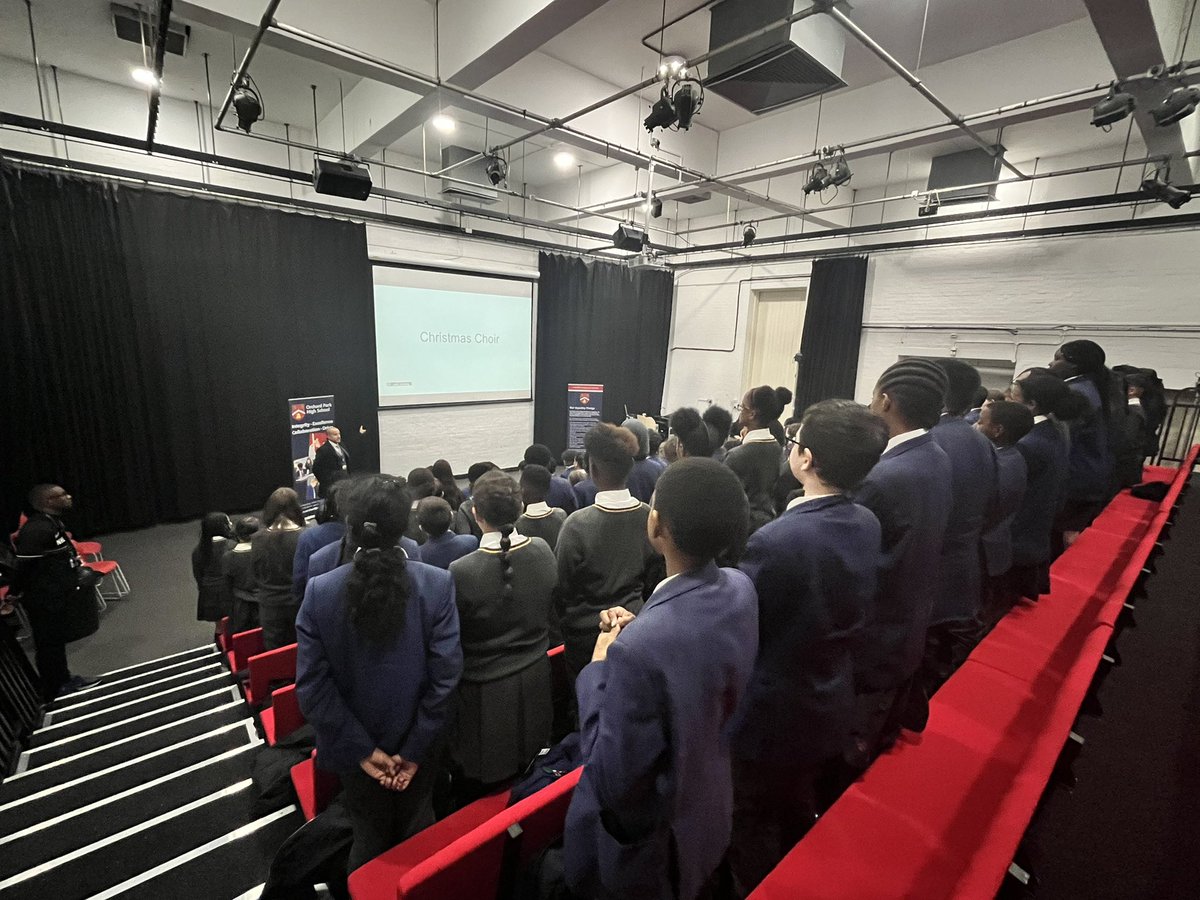 OrchardParkHigh's tweet image. Choir feels just that extra bit special with our new seating bank. Roll on the Winter Show!