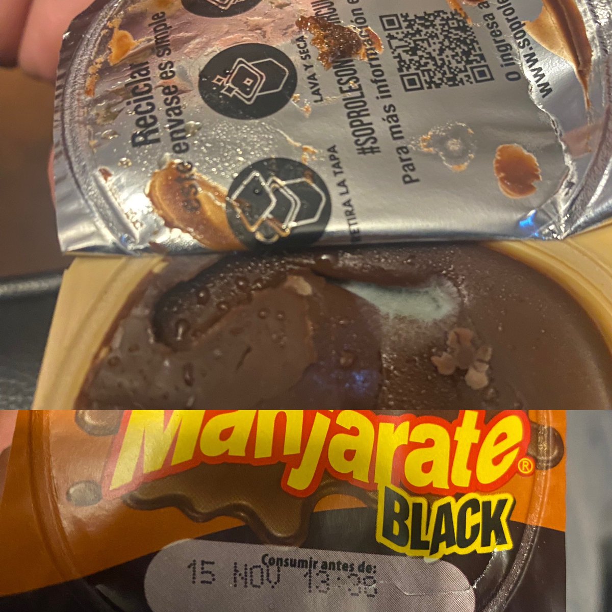 Mella_Fire's tweet photo. @Soprole Muy rico el manjarate 🤮🤢 https://t.co/ZfUYXSbeyV