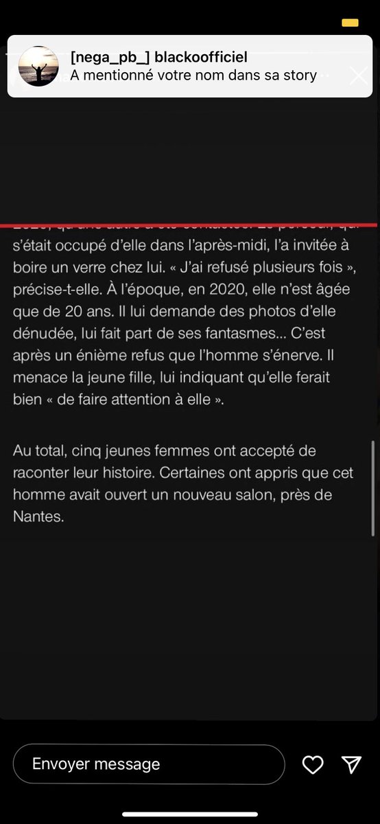 mina_mumof3's tweet photo. Je me suis fait percée plusieurs fois par lui et Dieu merci il n’a jamais eu aucun comportement déplacé. Mais je crois ces filles. Il faut dénoncer tout ça ! #balancetontatoueur #tatoueur #perceur #angers @Presse_Angers @AngersAgglo @angersinfo https://t.co/mfm9kLTQ1D