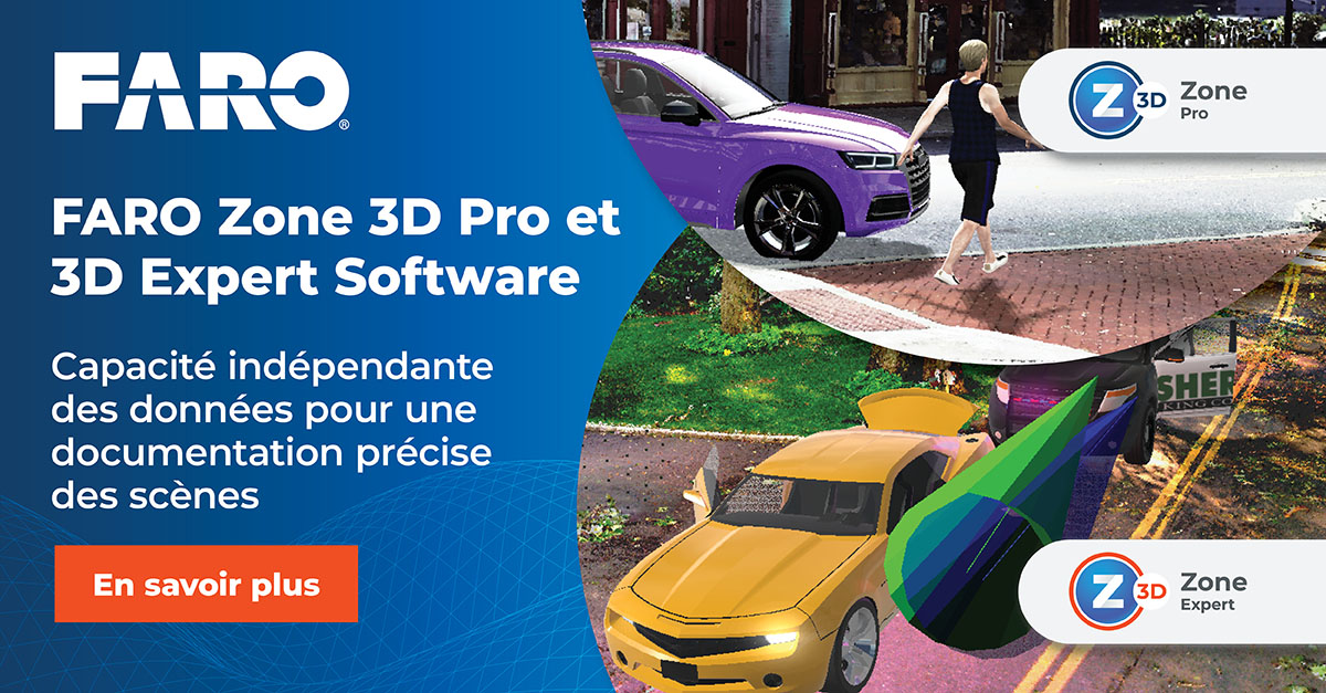 Nous sommes ravis de vous présenter nos nouveaux logiciels FARO® Zone 3D Pro et 3D Expert ! Découvrez les nouvelles fonctionnalités ici : bddy.me/3Ec52DZ 
#farozone #publicsafety