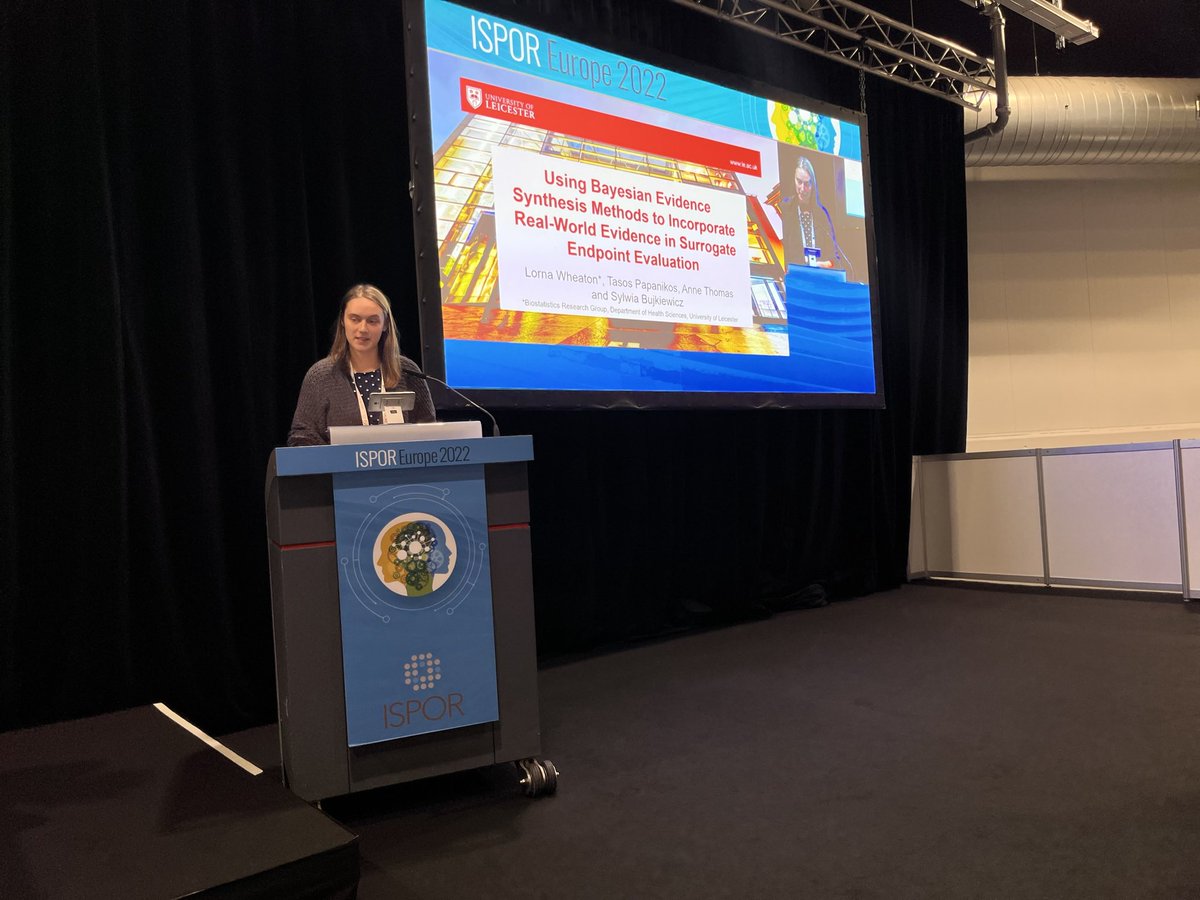 Sylwia Bujkiewicz (@sbujkiewicz) on Twitter photo Nice talk at #ISPOREurope by <a href="/WheatonLorna/">Lorna Wheaton</a> NIHR predoctoral fellow at <a href="/UoL_Biostats/">Biostatistics: Uni of Leicester</a> <a href="/NIHRresearch/">National Institute for Health and Care Research</a> Nice talk at #ISPOREurope by <a href="/WheatonLorna/">Lorna Wheaton</a> NIHR predoctoral fellow at <a href="/UoL_Biostats/">Biostatistics: Uni of Leicester</a> <a href="/NIHRresearch/">National Institute for Health and Care Research</a>