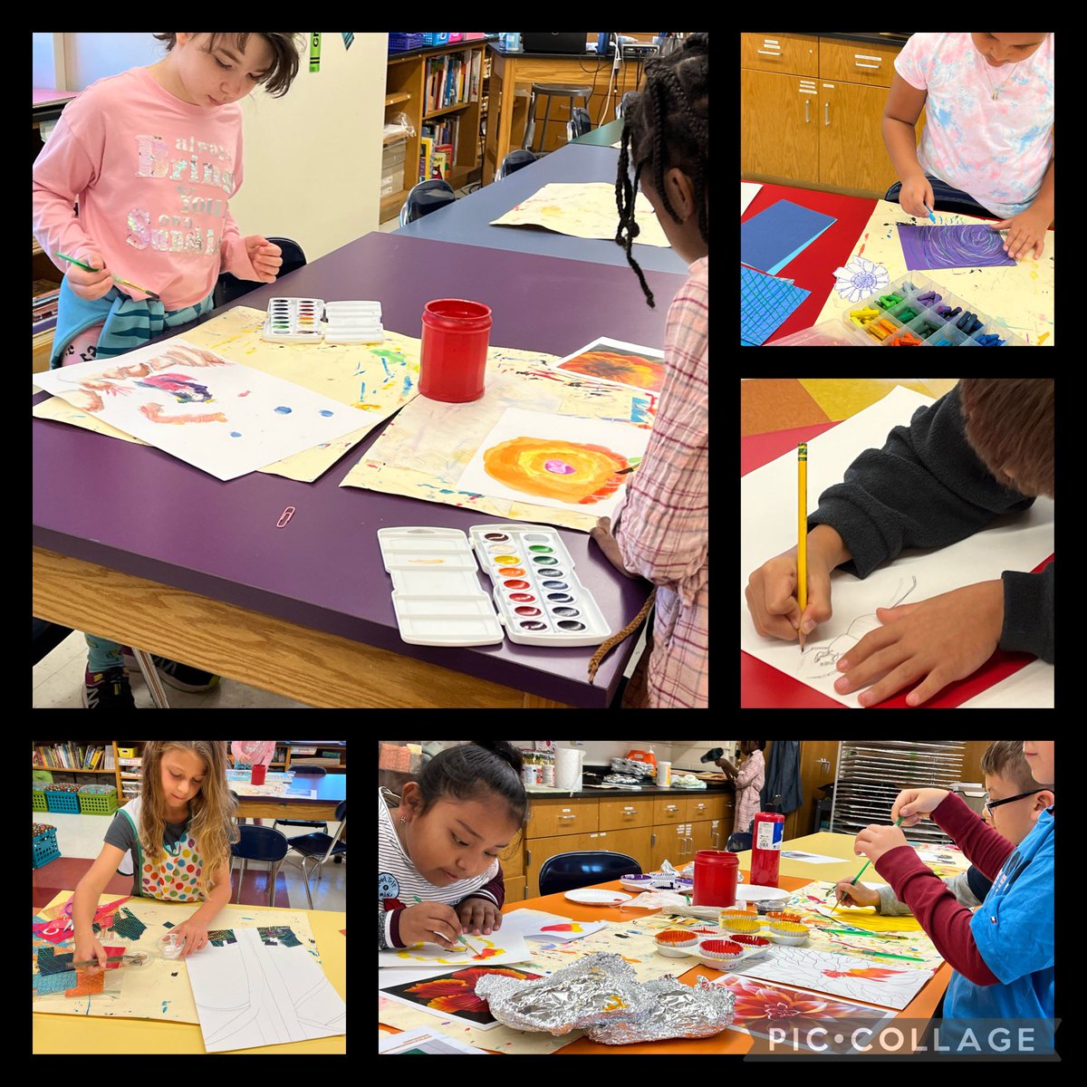 Elise Pennington (@otes_art) on Twitter photo Love seeing this 3rd grade enrichment group exploring a variety of materials and techniques <a href="/RSteckhahn/">Rich Steckhahn</a> <a href="/MLopusznick/">Melissa Lopusznick</a> Love seeing this 3rd grade enrichment group exploring a variety of materials and techniques <a href="/RSteckhahn/">Rich Steckhahn</a> <a href="/MLopusznick/">Melissa Lopusznick</a>