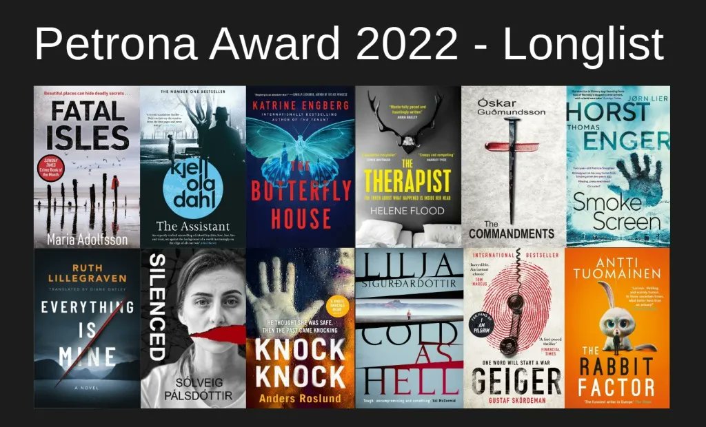 The Petrona Award 2022 – Longlist 

There are worse ways to while away your time.

via <a href="/sh_ewa/">Ewa Sherman</a> 
buff.ly/3EdCREv