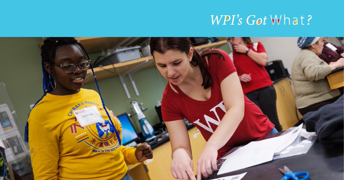 WPI's tweet photo. We know teaching may not be the first thing you think of when you start looking into a STEM school, but you'll find out that we'll prepare you to be a new kind of teacher--one who engages and challenges students in STEM.
Explore more: https://t.co/mVi1H7Zfzx #WPIsGotWhat https://t.co/tpQnBLF8O3