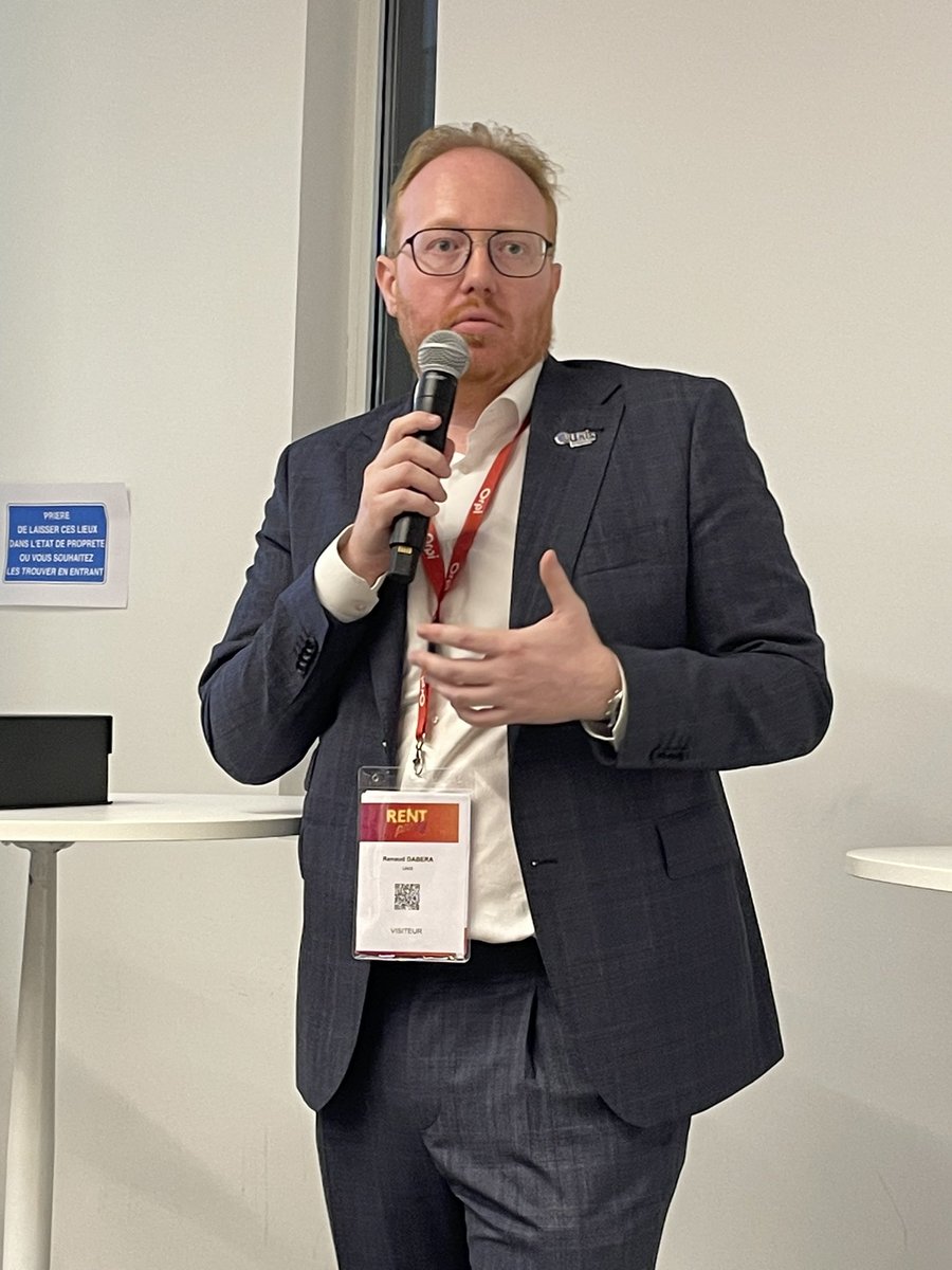 Au #RENT2022, <a href="/depozen/">Depozen</a> reçoit le Trophée #UNIS de l’innovation catégorie startup des mains de <a href="/DDubrac/">Danielle Dubrac</a> et <a href="/RenaudDALBERA/">Renaud DALBERA</a>. Les deux autres Trophées seront remis au congrès national del’#UNIS à #Pau le 16 décembre prochain.