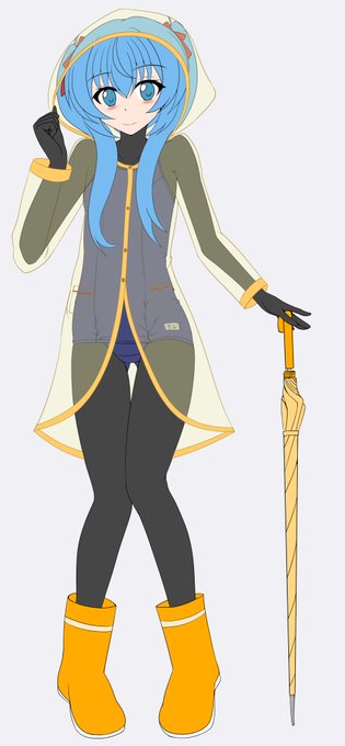 水耐性マックスのでじたん(@digi_tan)のカラーラフ
完成品は色とか変わるかも(*'ω`*) 