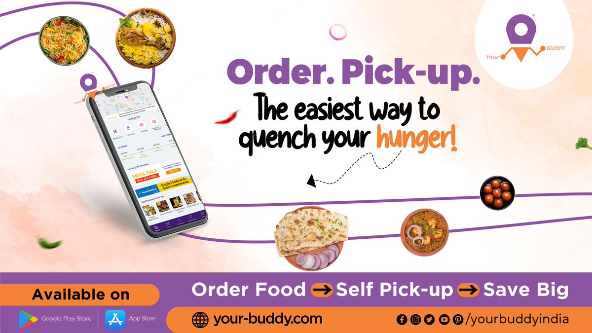 yourbuddyindia's tweet photo. Order. Pick-up. The easiest way to quench your hunger!

Download the app now : https://t.co/AslQu0WPZn

#yourbuddy #food #hyderabadfoodlover #hyderabadfood #vizagfood #yourbuddy #orderingfoodapp #orderingfood #takeawayorder #pickuporder #ordernow #downloadnow https://t.co/5YwvDKKmm3