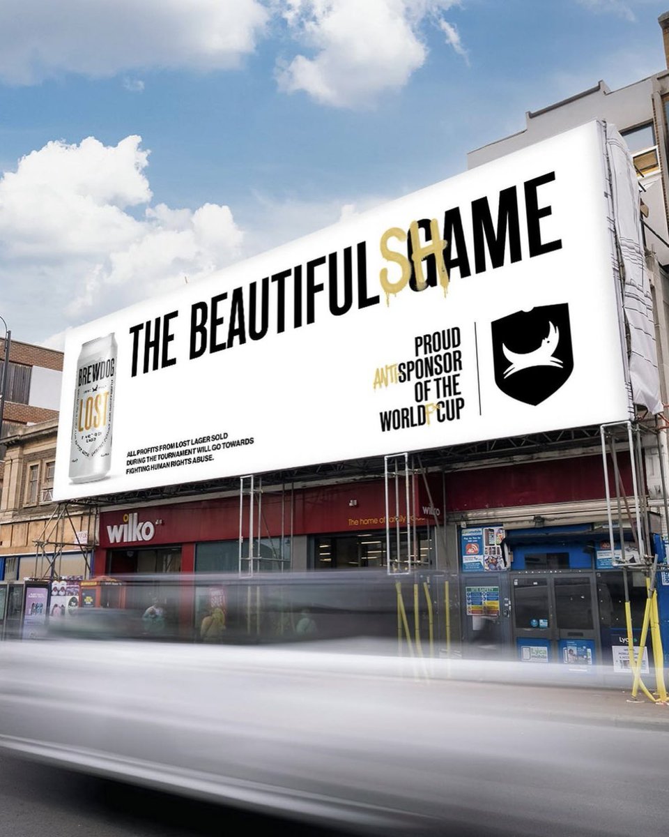 Marvin_Ronsdorf's tweet photo. Drei Dinge braucht man für diese Anti-#WorldCup2022-Kampagne: 
1️⃣ Haltung
2️⃣ Mut
3️⃣ Eine gute Rechtsabteilung

Well done, @BrewDog! 👏👏👏 https://t.co/8IkwRe687l