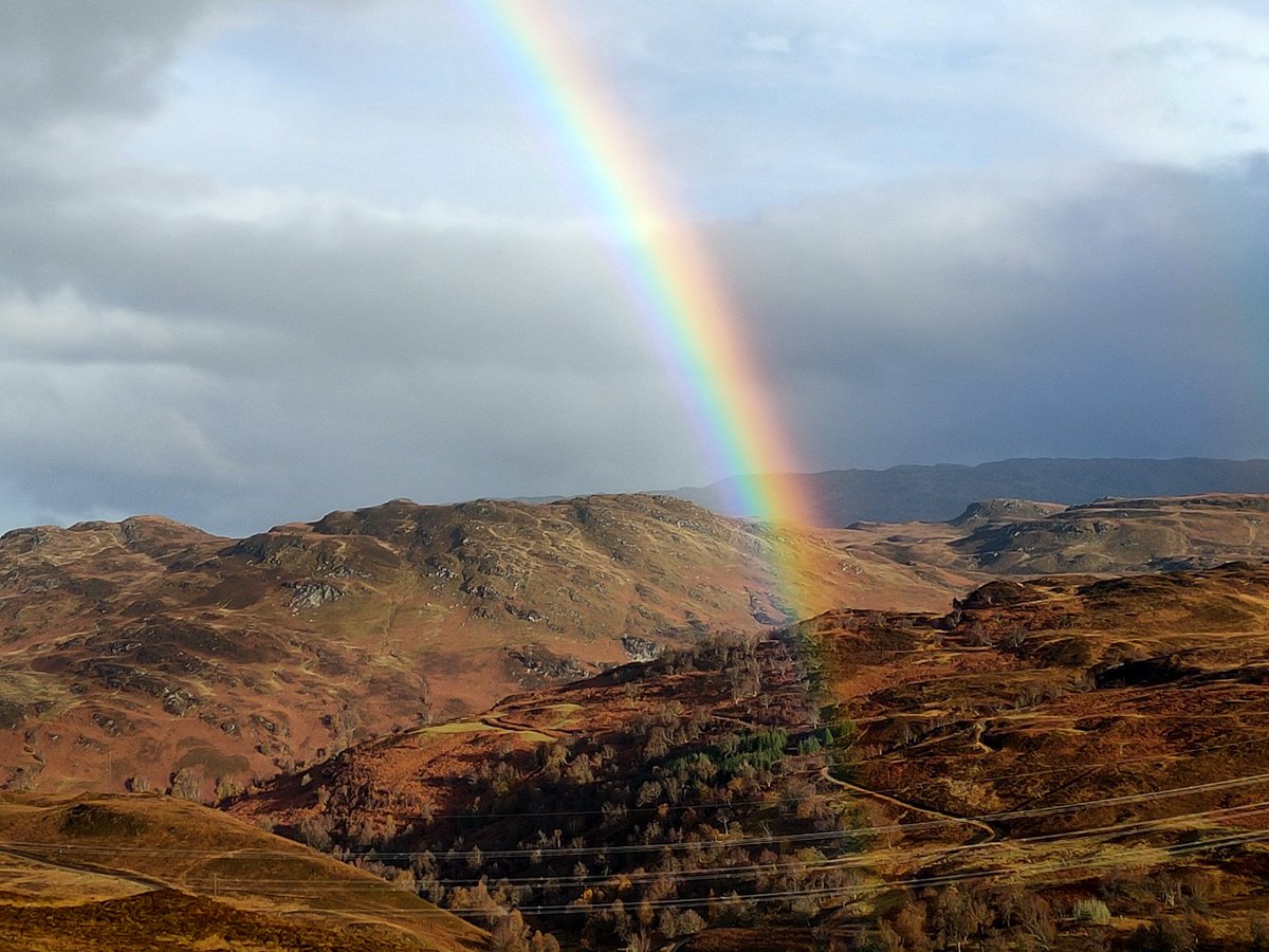 Rainbows everywhere today up in #fortaugustus for our <a href="/PolarisBritain/">Polaris Britain</a> operator