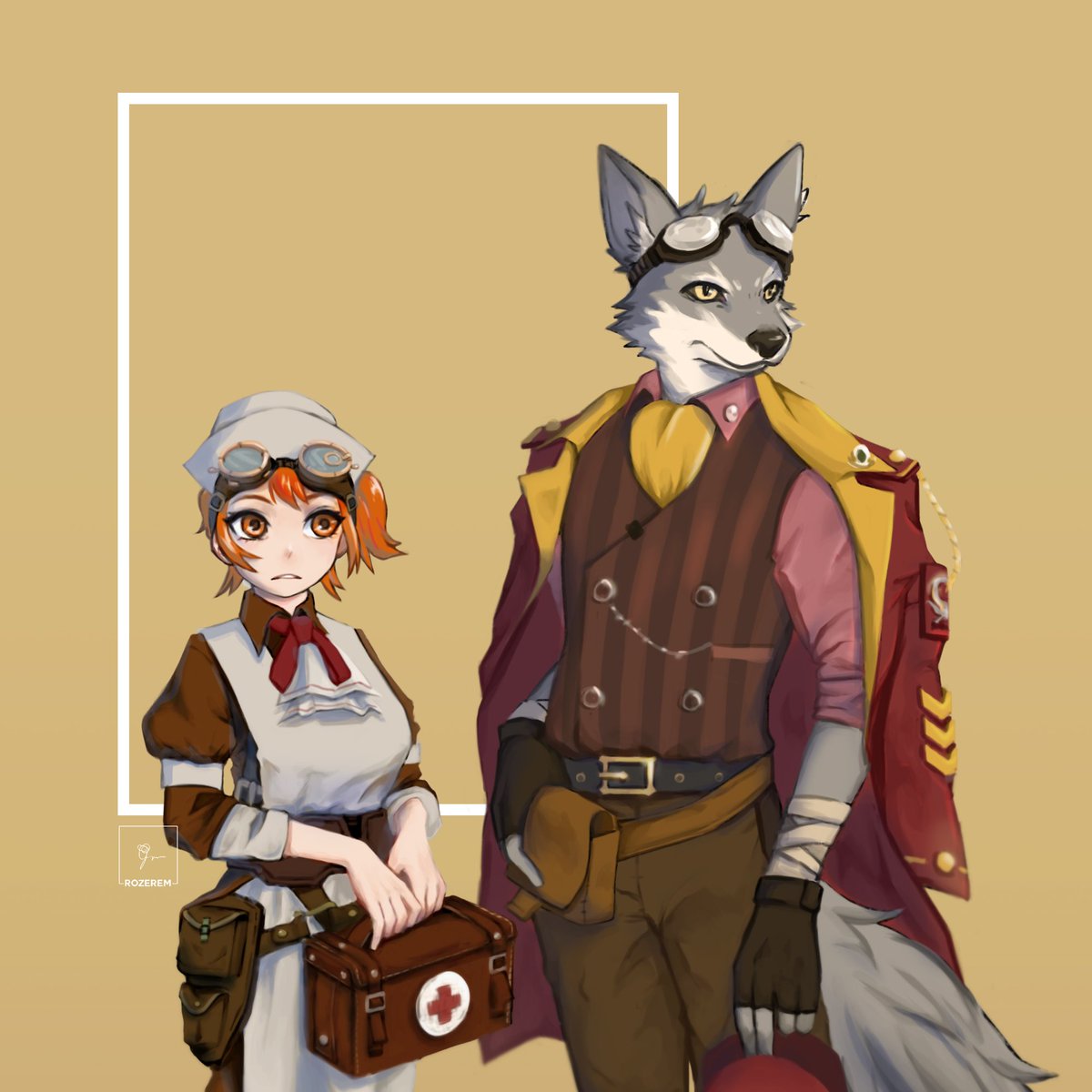 strayrozerem's tweet photo. hi #artistsontwitter! i paint characters with an inconsistent style haha 🌸🐱 https://t.co/bn0qkIrNDN