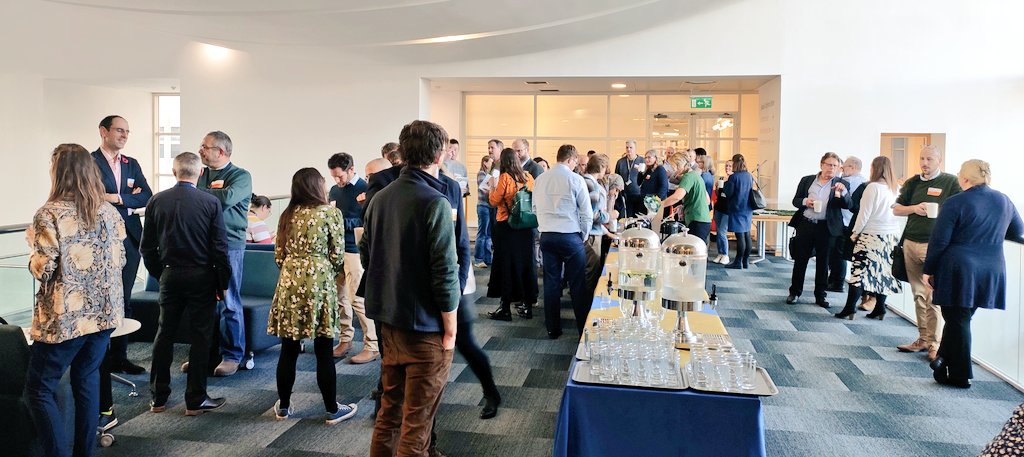 Networking event during lunch and coffee breaks on Day#1 of the Fera Science Symposium 2022 @FeraScience @SciencesNCL