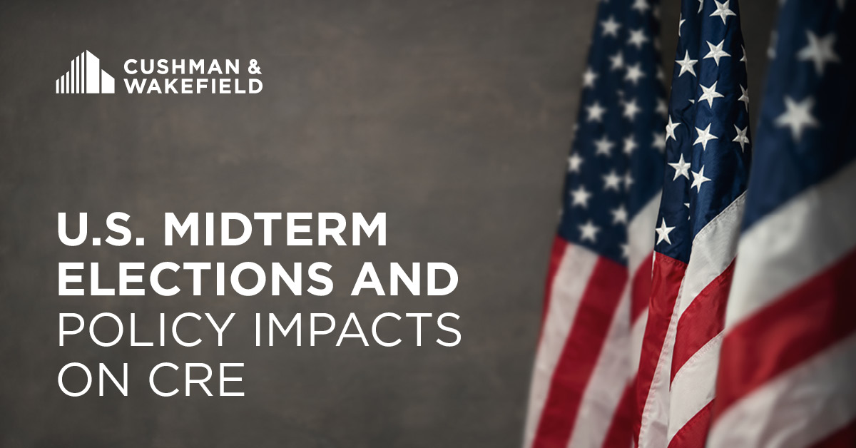 Voters take to the polls today to elect politicians to the U.S. House and the Senate.  At the national level, the greatest impact to property will not come from fiscal policy. While today's elections will be important—ultimately, it’s the economy.  cushwk.co/3zSS3Vd
