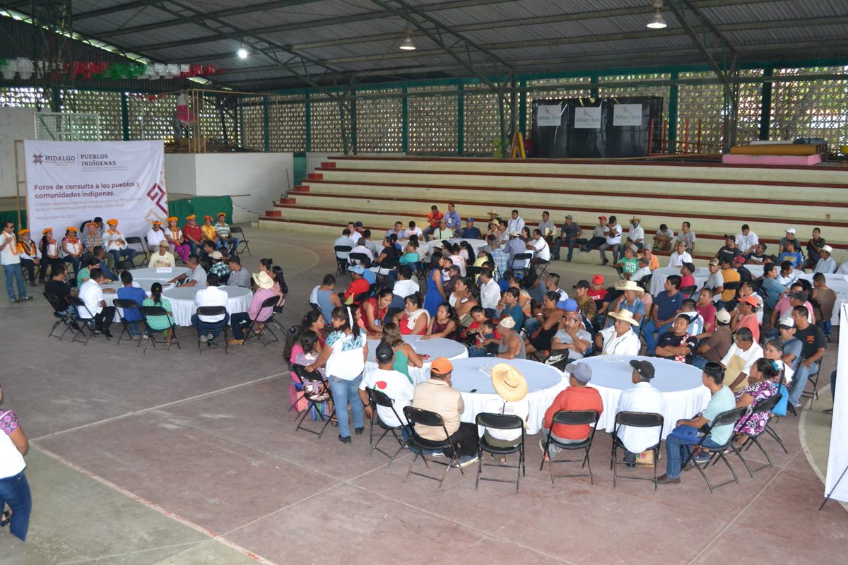 PlaneacionHgo's tweet photo. #TuPopuestaTransforma Foro de consulta a Pueblos y Comunidades Indígenas en #Atlapexco para la construcción del Plan Estatal para la Transformación de Hidalgo 2022-2028. @PriscoMg @cedspi https://t.co/WDu3B08MOL