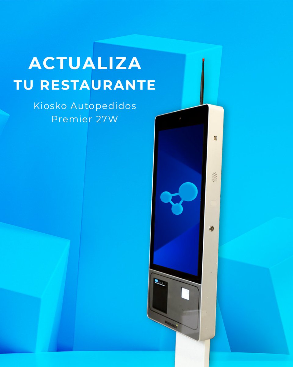DanzaiSoftware's tweet photo. 👉 Automatice los pedidos y pagos de su restaurante y ahorre tiempos de espera con un Kiosko de autopedidos.
✔️ Ahorre tiempo a sus clientes.
✔️ Agilice las colas para pedir.
#kiosko #kioskopedidos #kioskotactil #kiosk 
#softwaretpv #tpv #tpvrestaurante https://t.co/KFnfZ8aDwF