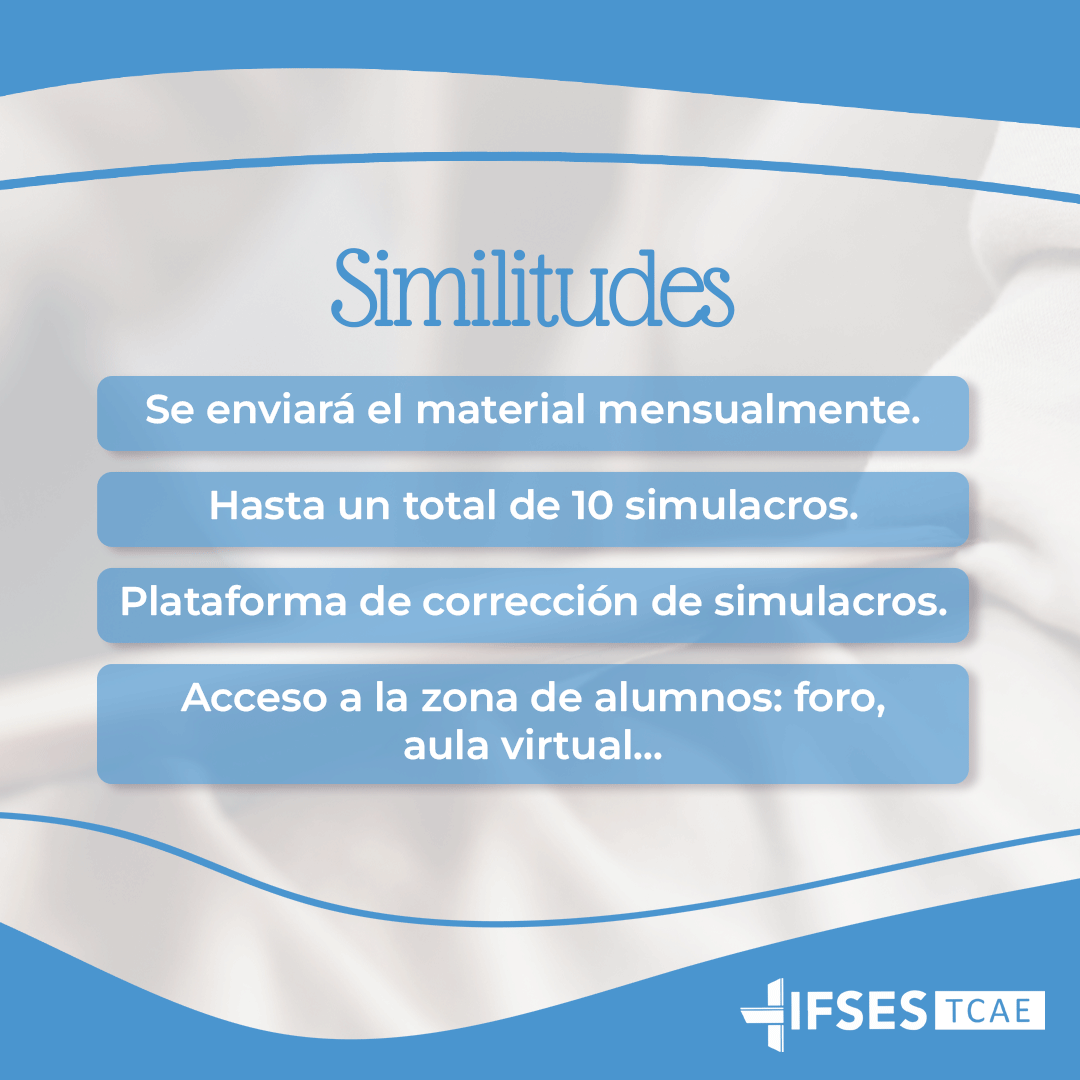 ¿En qué se diferencian nuestras modalidades a distancia y en streaming? 🤔💭
💡 ¡Despejamos tus dudas!

¡Consulta nuestros cursos #OPE para #TCAE abiertos y elige la modalidad que más se ajuste a tus necesidades!
ifsestcae.es/ope/?utm_sourc…