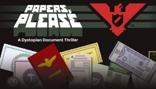 random_bazar's tweet photo. 📃 Découvrez Papers, Please ! Vous avez été affecté au poste-frontière de Grestin.
Veillez à ne pas laisser passer d’ennemi·e·s de la nation.
🦅 Gloire à l'Arstotzka ! 🦅
Un jeu de @dukope.
A découvrir à @Shadok_eu, le 7 décembre au #AfterGames ! ⚡ https://t.co/hHkYTQpWOR